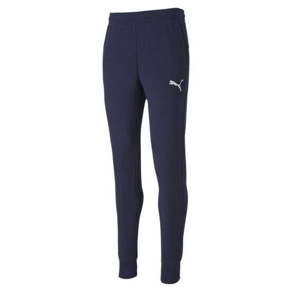 Spodnie Puma teamGOAL 23 Casuals Pants. Niebieskie spodnie materiałowe Puma, na co dzień, xl, bez wzorów, sportowe. Za 99.00 zł.