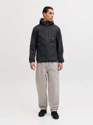 Jack & Jones Kurtka przejściowa "Male" w kolorze antracytowym rozmiar: M. Czarne kurtki Jack & Jones, m, bez wzorów, bez kaptura. Za 188.85 zł.
