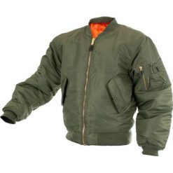 Mil-Tec Mil-Tec Kurtka Bomberka MA1 Basic Olive XXL. Zielone kurtki Mil-Tec, m, bez wzorów, bez kaptura. Za 170.95 zł.