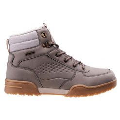 Buty męskie trekkingowe zimowe Iguana Solvis Mid WP - beżowe, Rozmiar buta 43. Brązowe buty trekkingowe IGUANA, na zimę, bez wzorów, z gumy, bez zapięcia. W wyprzedaży za 249.99 zł.