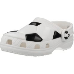 Sandały CROCS CLASSIC SOCCER BALL CLOG Biały. Białe sandały Crocs, z materiału, bez zapięcia. Za 159.99 zł.