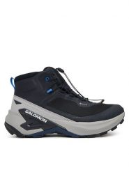 Salomon Trekkingi Genesis Mid GTX L45409300 Granatowy. Niebieskie botki sznurowane Salomon, bez wzorów, z materiału, bez obcasa, bez zapięcia. Za 819.99 zł.