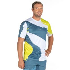 Koszulka do siatkówki plażowej męska Star By GL Sandy Dunes. Białe t-shirty sportowe STAR BY GL, bez wzorów, z tkaniny, bez ramiączek, na fitness i siłownię. Za 69.99 zł.