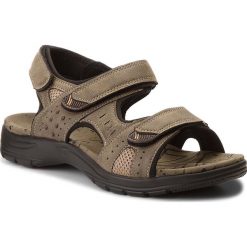 Sandały LANETTI - MS17012-2 Khaki. Sandały marki Lanetti. W wyprzedaży za 79.99 zł.