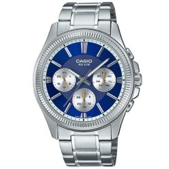 Zegarek Męski Casio MTP-1375PD-2A1VEF. Niebieskie zegarki Casio. Za 484.15 zł.