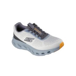 Buty SKECHERS GO WALK GLIDE STEP 2.0 Szary. Szare buty trekkingowe Skechers, bez wzorów, z tkaniny, bez zapięcia. Za 350.99 zł.