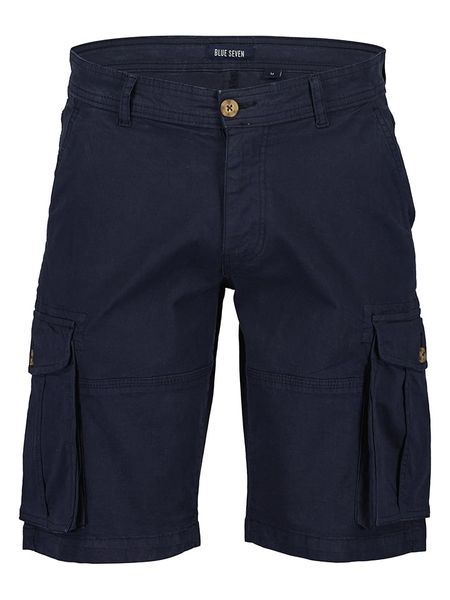 Blue Seven Bojówki w kolorze granatowym rozmiar: XXL. Niebieskie joggery i bojówki Blue Seven, xxl, bez wzorów. Za 109.95 zł.