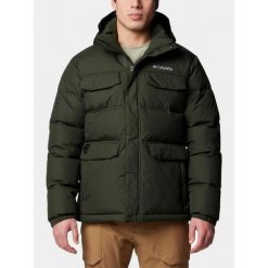 Kurtka Zimowa Męska Columbia Landroamer Puffer. Zielone kurtki Columbia, na zimę, m, bez wzorów, bez kaptura. Za 797.99 zł.