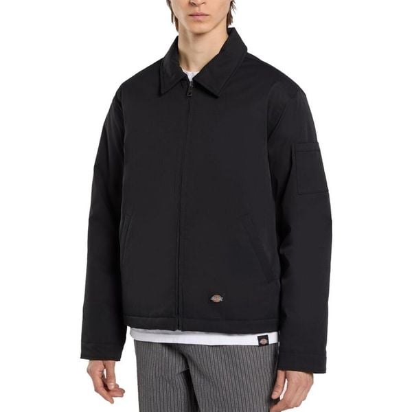 Kurtka DICKIES EISENHOWER Czarny. Czarne kurtki Dickies, m, bez wzorów, z tkaniny, bez kaptura. Za 684.09 zł.