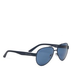 Okulary przeciwsłoneczne Armani Exchange. Niebieskie okulary przeciwsłoneczne Armani Exchange. Za 419.99 zł.