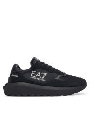 EA7 Emporio Armani Sneakersy 7X000341 AF18616 MZ186 Czarny. Czarne buty sportowe casual EA7 Emporio Armani, bez wzorów, ze skóry, bez zapięcia. Za 769.99 zł.