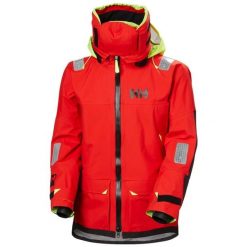 Kurtka z kapturem Helly Hansen Aegir Ocean 2.0. Czerwone kurtki Helly Hansen, m, bez wzorów, z materiału, z kapturem. Za 4,745.00 zł.