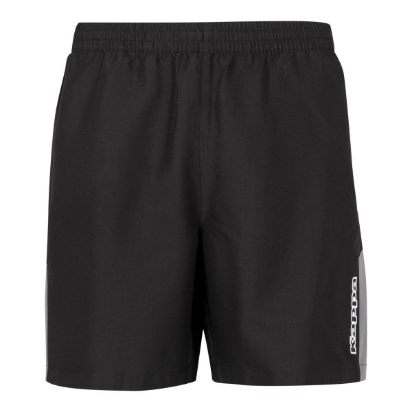 Szorty Kappa Passo. Czarne krótkie spodenki sportowe Kappa, m, bez wzorów, z gumy. Za 188.50 zł.