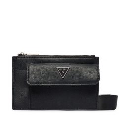 Saszetka Guess. Czarne saszetki i nerki Guess, z aplikacjami. Za 284.99 zł.