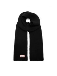 Hunter Szalik HTR-U4-002-AW24 Czarny. Czarne szaliki Hunter, bez wzorów, z materiału. Za 89.99 zł.