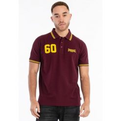 Koszulka polo o klasycznym kroju Lonsdale Hellister. Czerwone koszulki polo Lonsdale, m, bez wzorów, bez kołnierzyka, bez ramiączek. Za 199.50 zł.