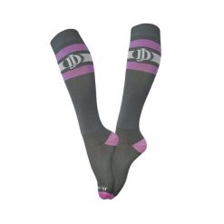 Skarpety do jazdy konnej JD ATTACK Debby II. Szare skarpety JD ATTACK, bez wzorów. Za 49.00 zł.