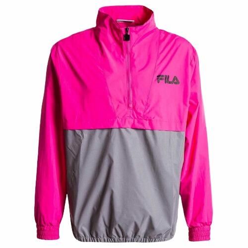 Kurtka Fila levi colour bloc. Białe kurtki Fila, l, bez wzorów, z materiału, bez kaptura. Za 417.50 zł.
