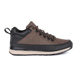 Vico Brązowe wiązane męskie buty trekkingowe. Brązowe trekkingi bez wzorów, bez zapięcia. Za 212.22 zł.