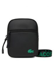 Lacoste Saszetka NH4679TX Czarny. Czarne saszetki i nerki LACOSTE, bez wzorów, ze skóry. Za 349.99 zł.