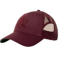 Czapka z daszkiem dla dorosłych 47 Brand MLB New York Yankees Branson Cap. Brązowe czapki z daszkiem 47 Brand, bez wzorów, z bawełny. Za 178.50 zł.