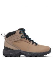 Columbia Trekkingi Newton Ridge Wp Omni-Heat II 2056191 Brązowy. Brązowe botki sznurowane Columbia, bez wzorów, ze skóry, bez obcasa, bez zapięcia. Za 359.99 zł.