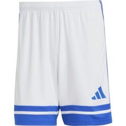 Spodenki męskie adidas Squadra 25. Białe szorty Adidas, l, bez wzorów, sportowe. Za 75.00 zł.