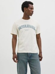 Jack & Jones Koszulka "Almeria" w kolorze białym rozmiar: S. Białe bezrękawniki Jack & Jones, s, bez wzorów, z bawełny, bez kołnierzyka, bez ramiączek. Za 48.45 zł.