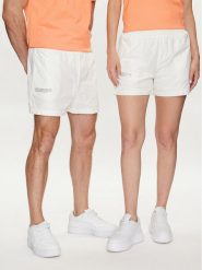 Pangaia Szorty sportowe Enhanced Degradation Biały Loose Fit. Białe krótkie spodenki sportowe Pangaia, l, bez wzorów, z syntetyku. Za 329.99 zł.