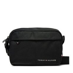 Saszetka Tommy Hilfiger. Czarne saszetki i nerki Tommy Hilfiger, bez wzorów. Za 169.99 zł.