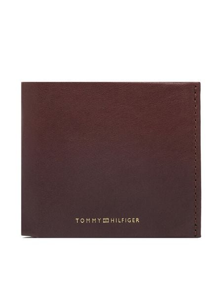 Tommy Hilfiger Portfel Th Seasonal Extra Cc And Coin AM0AM14798 Brązowy. Brązowe portfele Tommy Hilfiger, bez wzorów, ze skóry. Za 349.99 zł.
