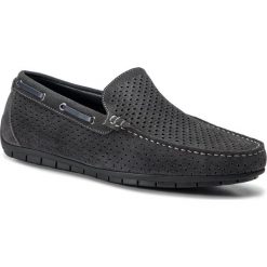 Mokasyny KAZAR - Mayon 39533-02-11 Grey. Szare mokasyny Kazar, bez wzorów, ze skóry, bez obcasa, bez zapięcia. W wyprzedaży za 289.00 zł.