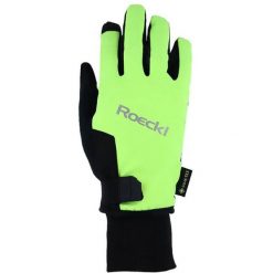 Rękawiczki rowerowe Roeckl Rocca 2 GTX. Żółte rękawiczki Roeckl, bez wzorów. Za 446.50 zł.