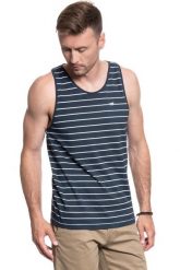 MĘSKI TANK TOP MUSTANG AXELY/D STRIPES 1009527 11673. T-shirty Mustang, m, bez wzorów, bez kołnierzyka, bez ramiączek. W wyprzedaży za 39.99 zł.