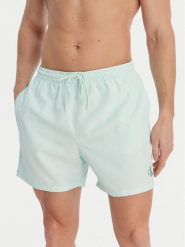 Calvin Klein Swimwear Szorty kąpielowe LV00N61045 Zielony. Zielone kąpielówki Calvin Klein Swimwear, l, bez wzorów, z syntetyku. Za 249.99 zł.