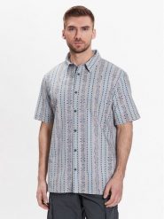 Quiksilver Koszula Tracks EQYWT04463 Szary Regular Fit. Szare koszule Quiksilver, m, bez wzorów, z bawełny, bez kołnierzyka, bez ramiączek. Za 169.99 zł.