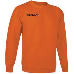 Bluza piłkarska dla dorosłych Givova Maglia One pomarańczowa. Brązowe bluzy Givova, m, bez wzorów, bez kaptura. Za 76.22 zł.