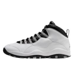 Air Jordan 10 Retro OG Steel. Białe buty do koszykówki Jordan, bez zapięcia, do koszykówki. Za 1,665.76 zł.