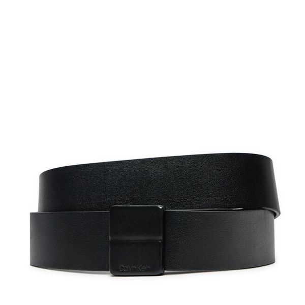 Pasek Męski Calvin Klein. Czarne paski CALVIN KLEIN, bez wzorów. Za 149.99 zł.