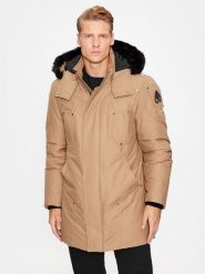 Moose Knuckles Kurtka puchowa Original Stirling M32MP261S Brązowy Regular Fit. Brązowe kurtki Moose Knuckles, m, bez wzorów, z bawełny, bez kaptura. Za 5,589.00 zł.
