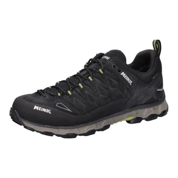 Buty trekkingowe męskie MEINDL Lite Trail GTX. Czarne buty turystyczne MEINDL, bez wzorów, z gore-texu, bez zapięcia, trekkingowe, gore-tex. Za 999.90 zł.