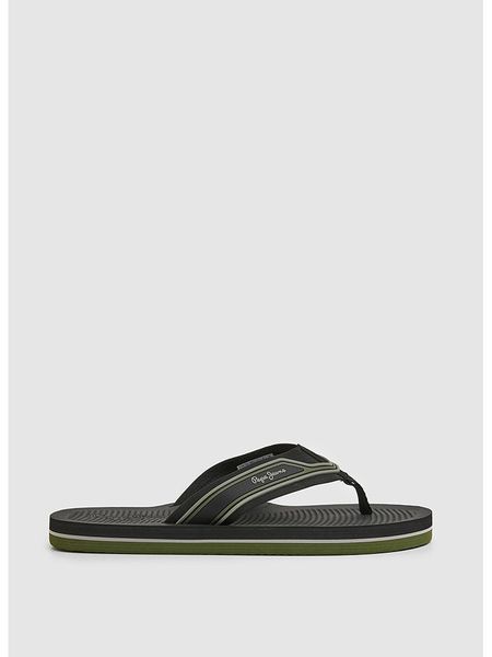 Pepe Jeans FOOTWEAR Japonki w kolorze czarnym rozmiar: 43. Czarne japonki Pepe Jeans FOOTWEAR, bez wzorów, z jeansu. Za 65.69 zł.