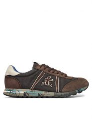 Premiata Sneakersy Lucy Var 8402 Brązowy ciemny. Brązowe buty sportowe casual Premiata, bez wzorów, ze skóry, bez zapięcia. Za 1,239.00 zł.