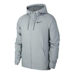 Bluza treningowa męska Nike Flex. Szare bluzy z kapturem Nike, m, bez wzorów, z kapturem. Za 279.00 zł.