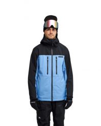 Kurtka śniegowa techniczna dla Mężczyzn SYCAMORE 20K Niebieski. Niebieskie kurtki Quiksilver, l, bez wzorów, z materiału, bez kaptura. Za 1,078.50 zł.