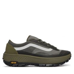 Trekkingi Vans. Brązowe buty trekkingowe Vans, bez wzorów, bez zapięcia. Za 619.99 zł.