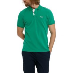 Koszulka polo w kolorze zielonym. Koszulki polo marki Galvanni, polo, z krótkim rękawem. W wyprzedaży za 129.95 zł.