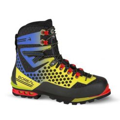 Buty do wspinaczki górskiej Boreal Triglav. Czarne buty turystyczne Boreal, na lato, bez wzorów, z materiału, bez zapięcia, trekkingowe. Za 1,749.70 zł.