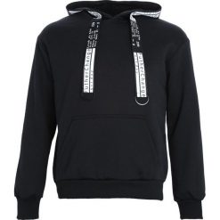 Czarno-Biała Bluza Advanced. Bluzy z kapturem Born2be. Za 79.99 zł.