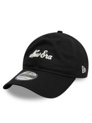 New Era Czapka z daszkiem Contrast Stitch 9TWENTY 60595289 Czarny. Czarne czapki z daszkiem New Era, bez wzorów, z bawełny. Za 89.99 zł.